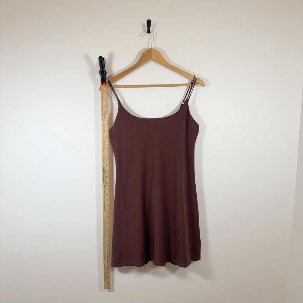 Abercrombie & Fitch Maroon Mini Slip Dress - Picture 9 of 10